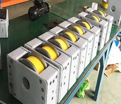 DRS polyurethane coating drive wheel block